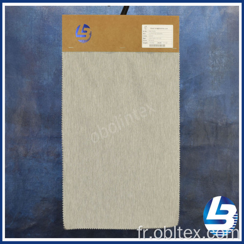 Obl20-635 100% polyester tissu cationique PU enduit